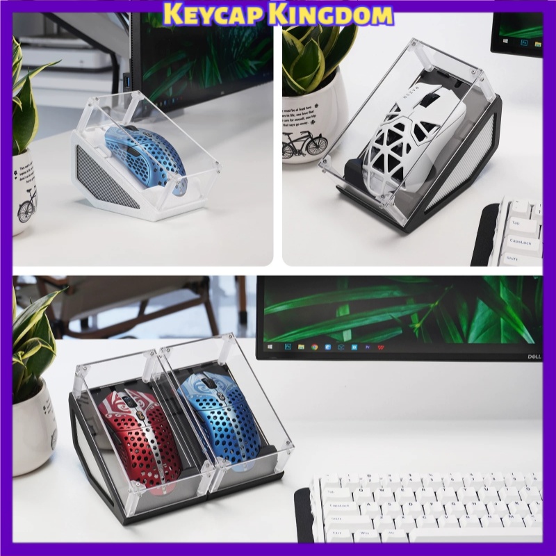 Gaming Accessories Pc Setup - NIEUW Transparant acryl 3D-geprinte muisstofkap en