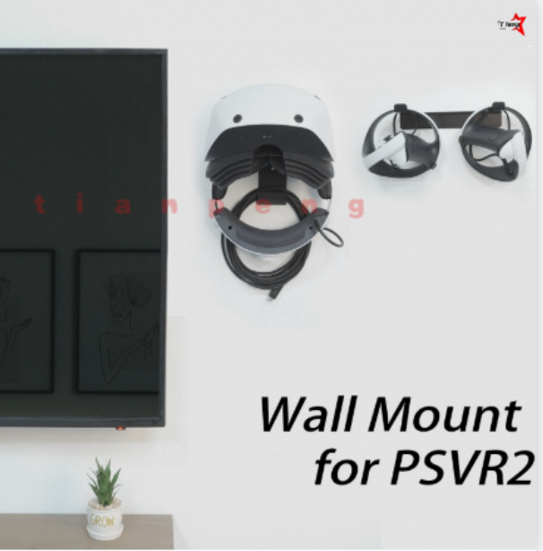 Gaming Accessories Wall - WYORESY voor Monzlteck PSVR1/PSVR2 VR Headset