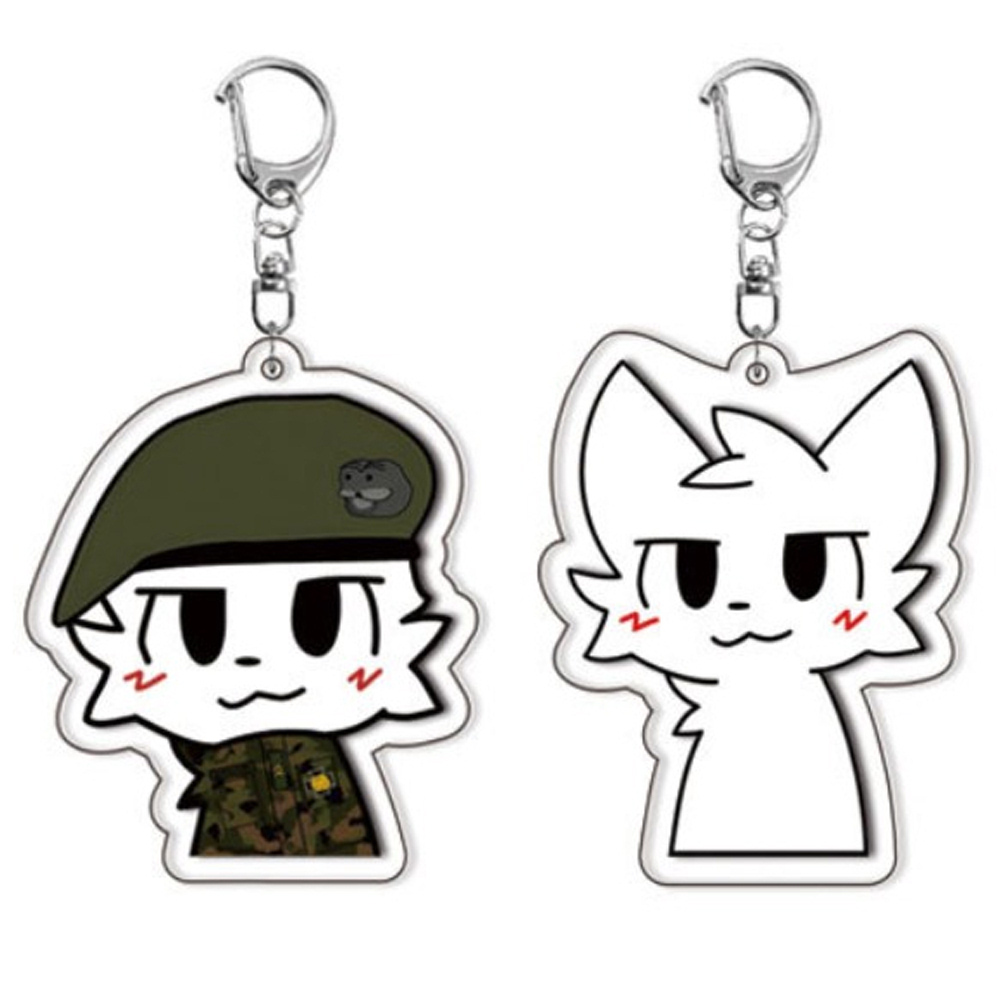 Gaming Accessories Cute - Schattige zwart-witte katten sleutelhangers voor accessoires,