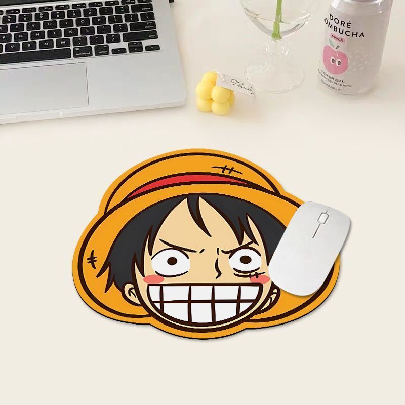 Gaming Accessories Cute - One Piece Luffy muismat, kleine computerbureaumat,