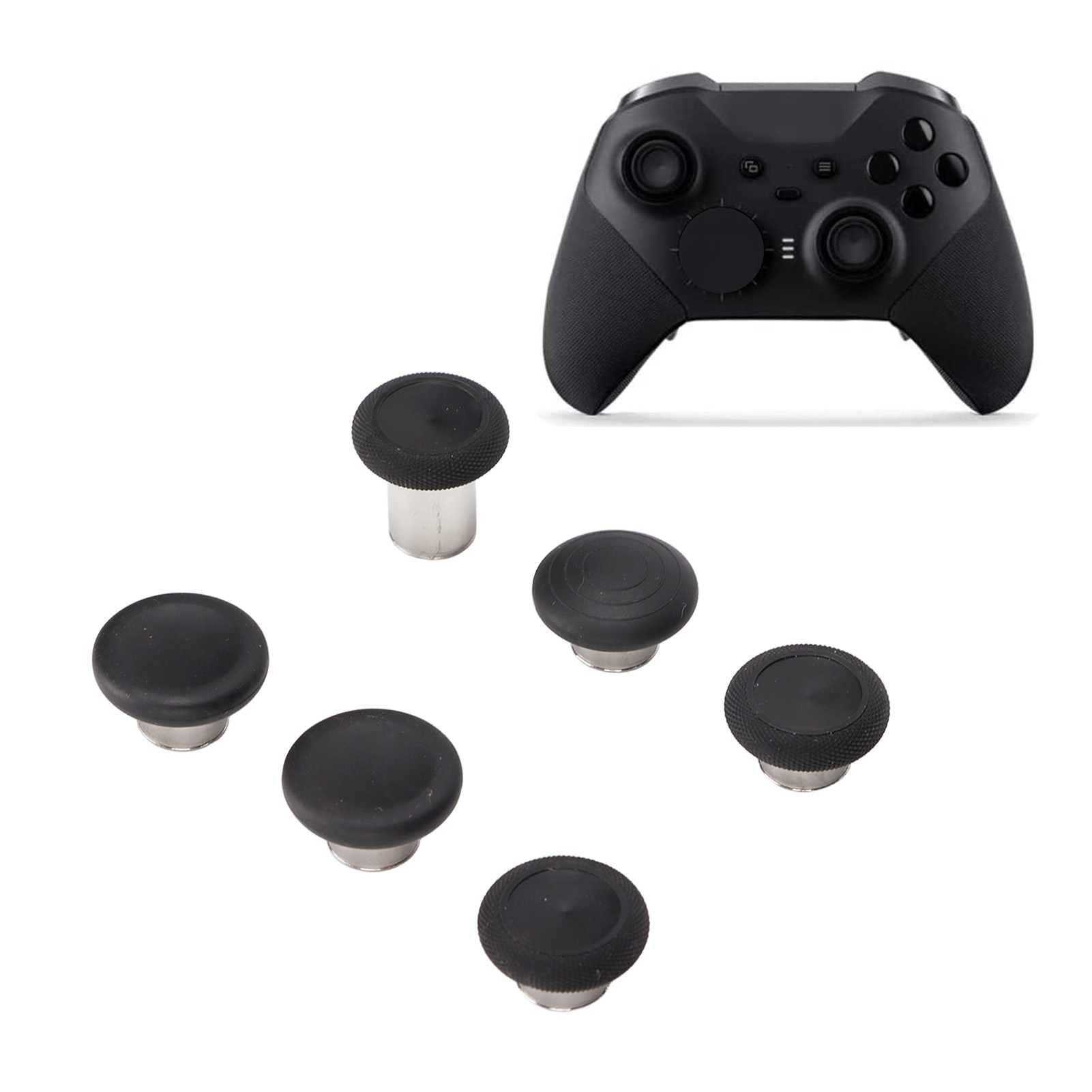 Jjk Gaming Accessories - Metalen vervangende joysticks Grip Swap-joysticks voor