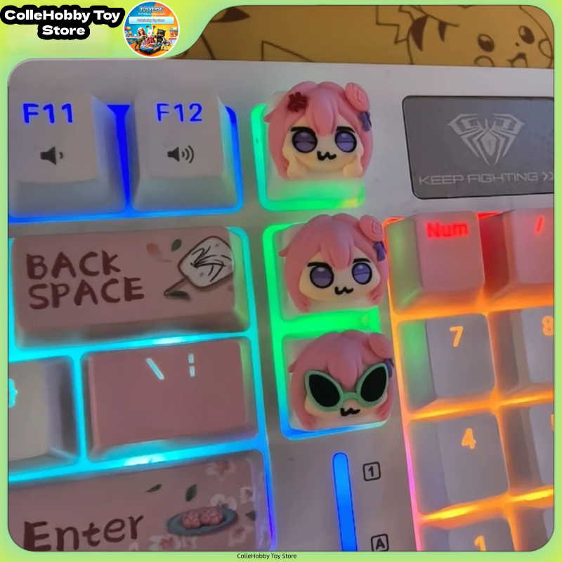 Gaming Accessories Cute - Lobo Keycap Doro Leuke hars kunst