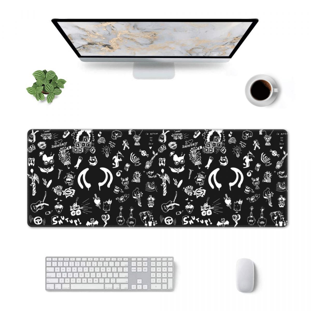 Grote muismat Yungblud tekenin - Gaming Accessories Drawing recensie en prijs