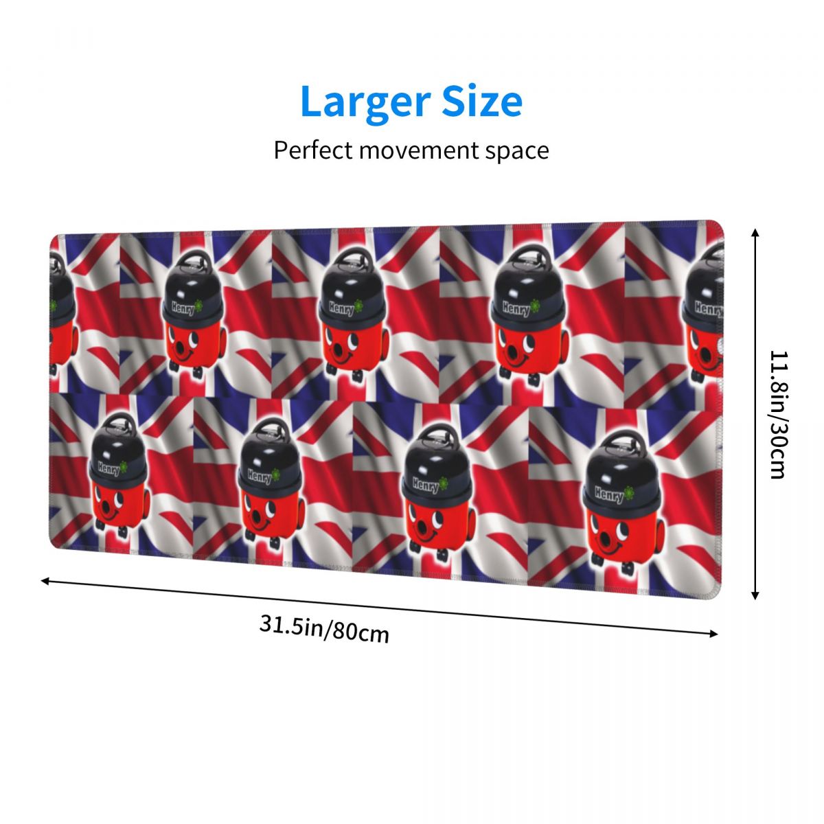 Henry Hoover met Britse vlag,  - Gaming Accessories Uk recensie en prijs