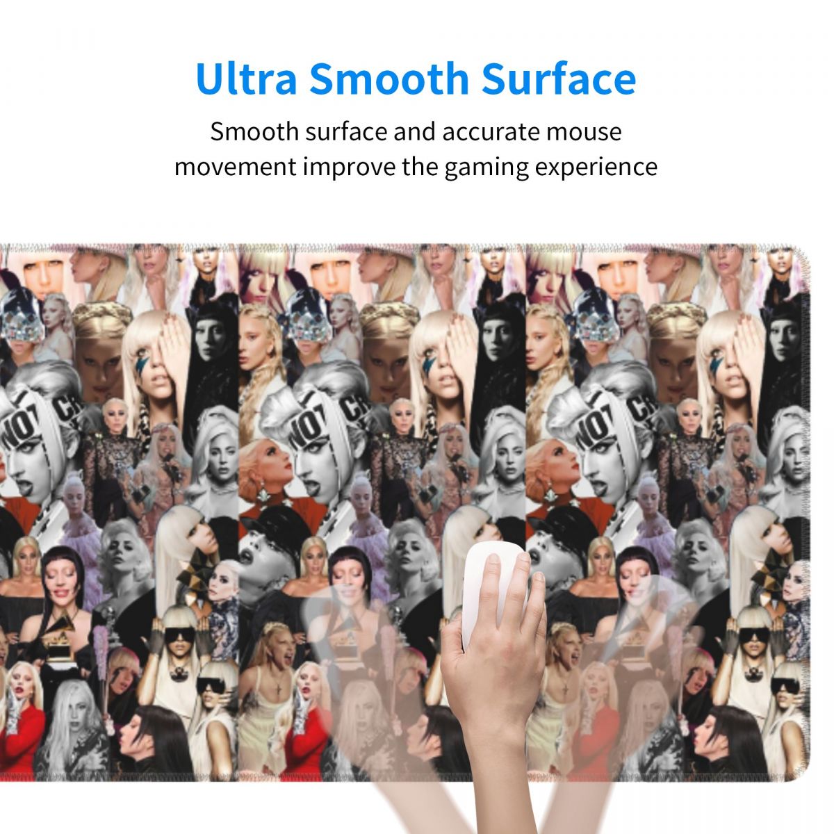 Grote muismat met afbeelding v - Gaming Accessories Drawing recensie en prijs