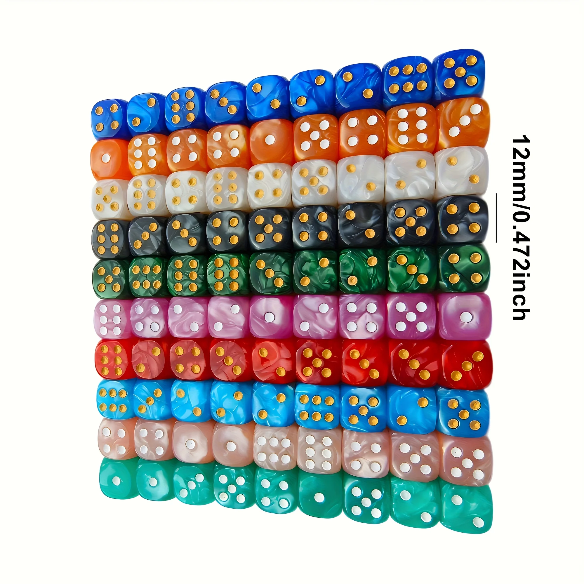10 stuks 12mm Pearl Swirl D6 d - Gaming Accessories Tablet recensie en prijs