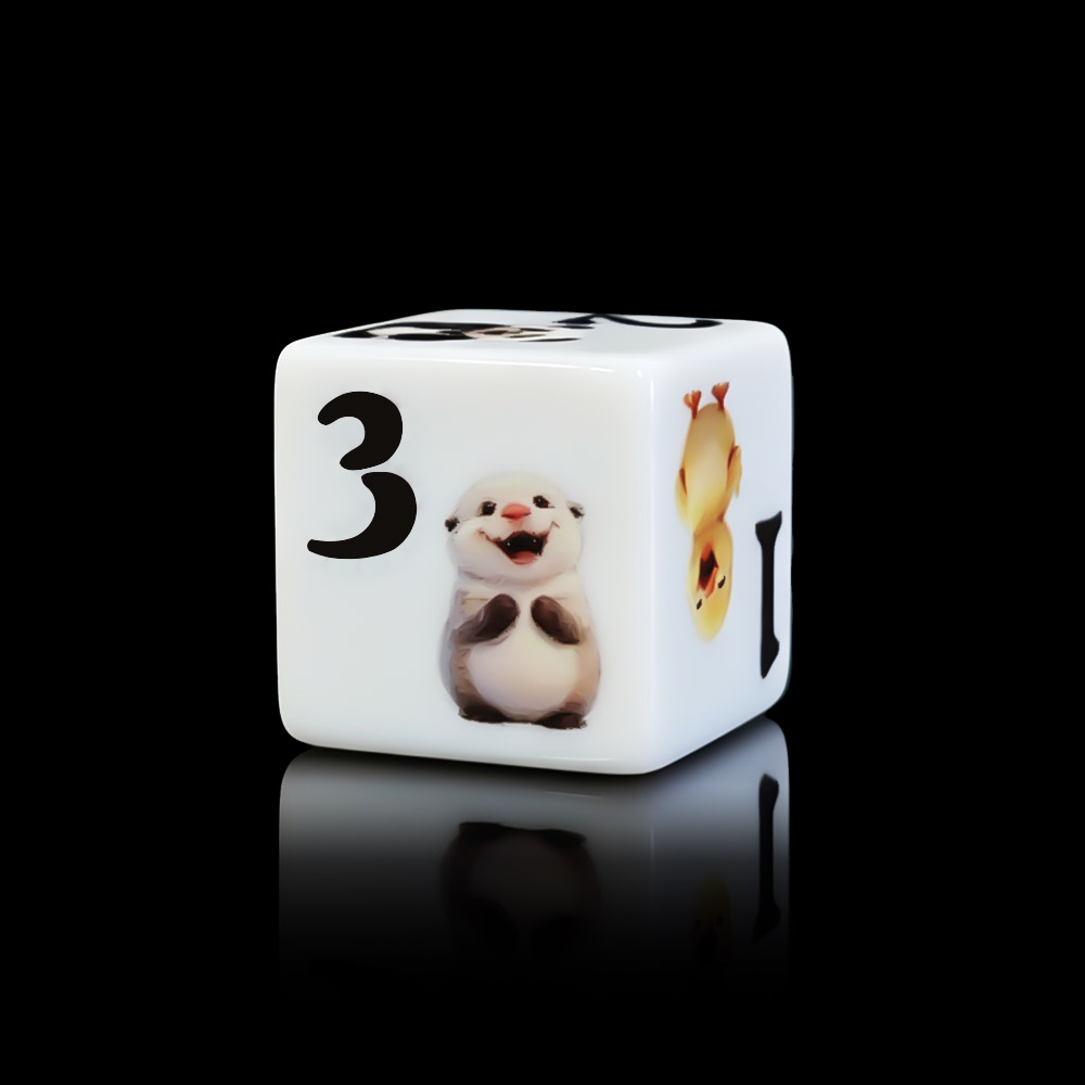 12 stuks 16MM D6 Acryl Bedrukt - Gaming Accessories Cute recensie en prijs