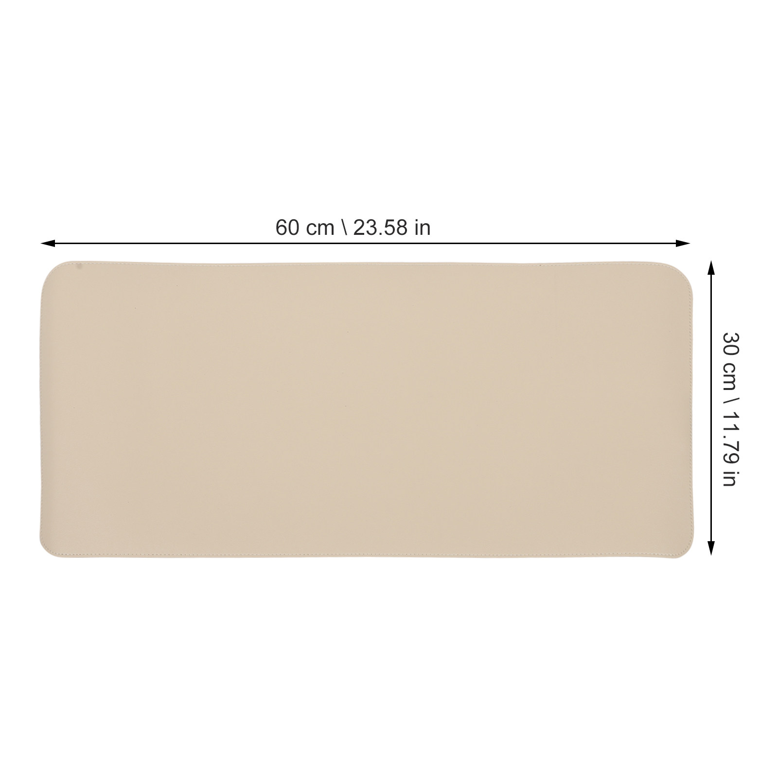 Dubbelzijdige muismat van PU-k - Gaming Accessories Drawing recensie en prijs