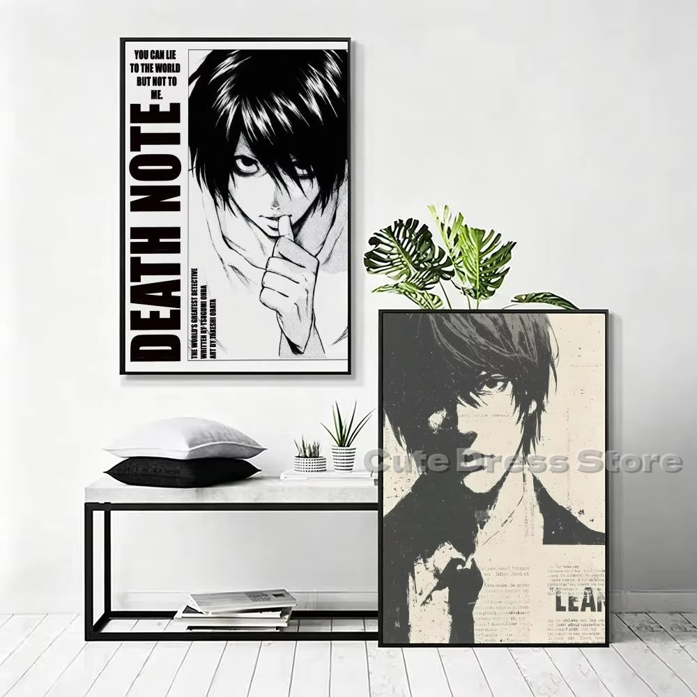 Death Note Canvas Print Ongeli - Gaming Accessories Wall recensie en prijs