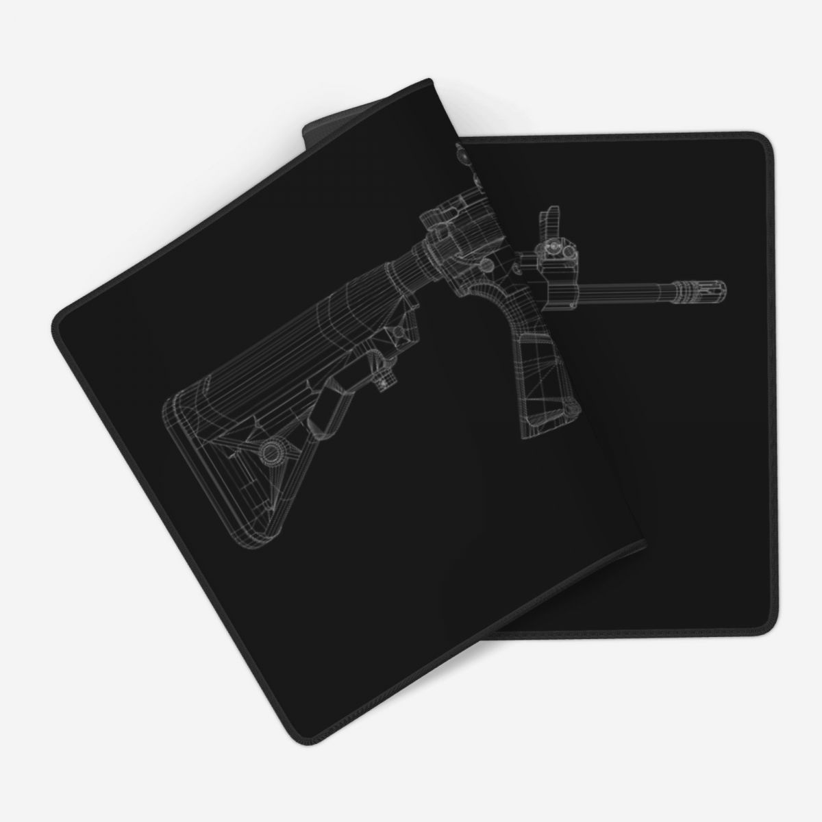 Grote muismat Gun Mechanische  - Gaming Accessories Drawing recensie en prijs